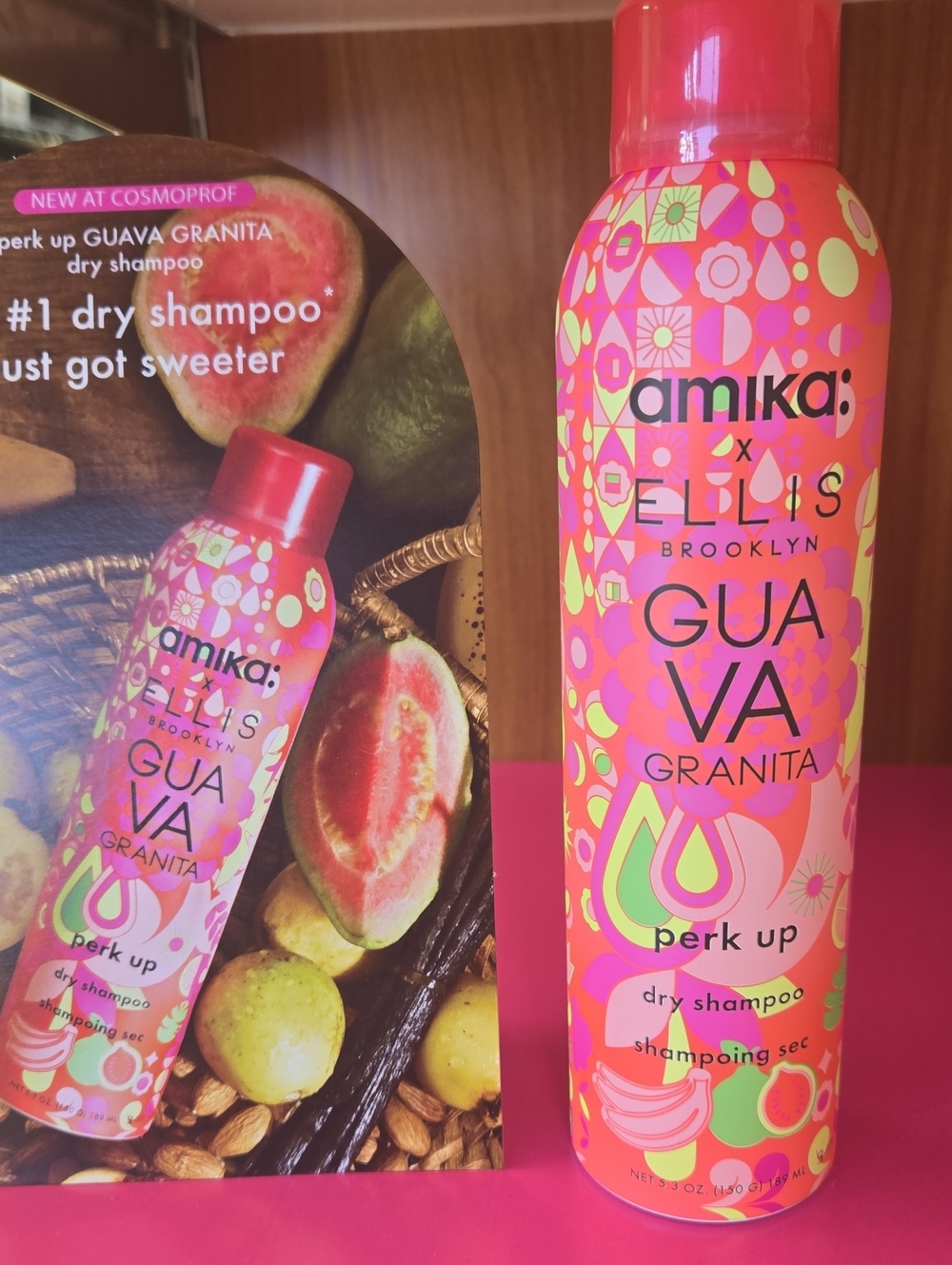 amika Guava Granita Perk Up Dry Shampoo -